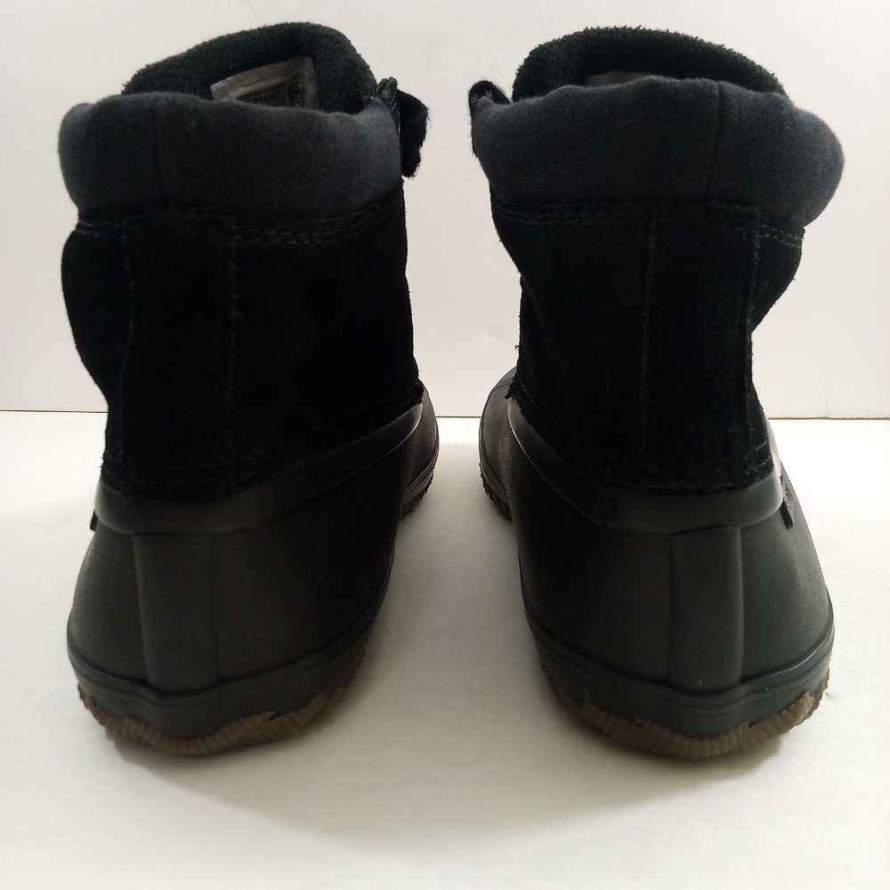 Sperry Syren Gulf Women 9 Black Suede Duck Boots STS84067 - Picture 4 of 8